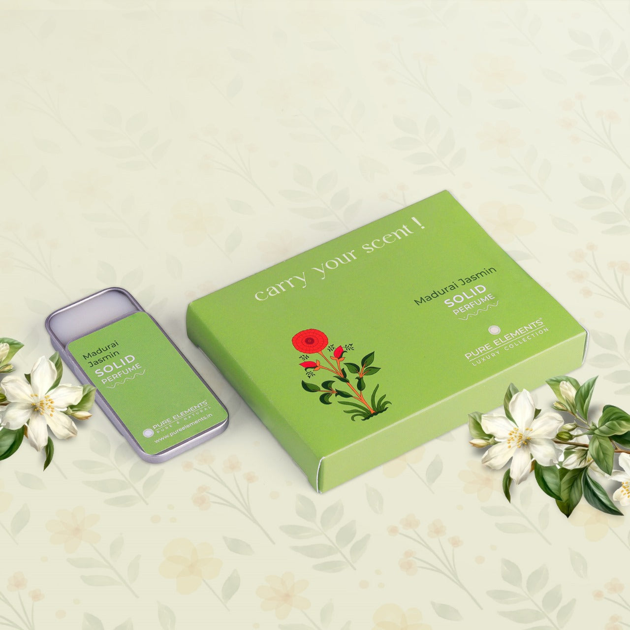 Madurai Jasmin Solid Perfume 10 gms