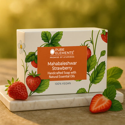 Mahabaleshwar Strawberry Soap 110 GM
