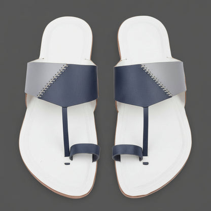 Korakari Kodachrome | Men | Leather  Kolhapuri Chappal
