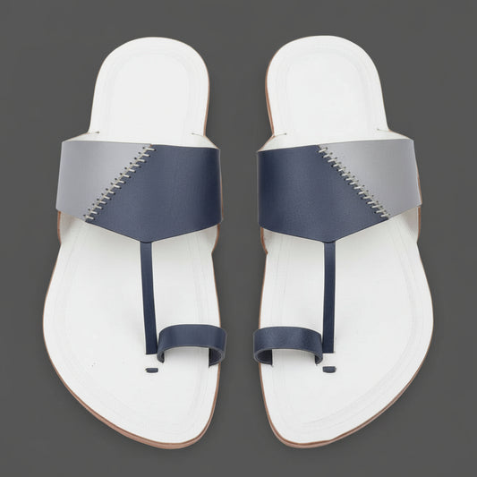 Korakari Kodachrome | Men | Leather  Kolhapuri Chappal