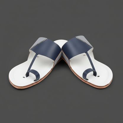 Korakari Kodachrome | Men | Leather  Kolhapuri Chappal