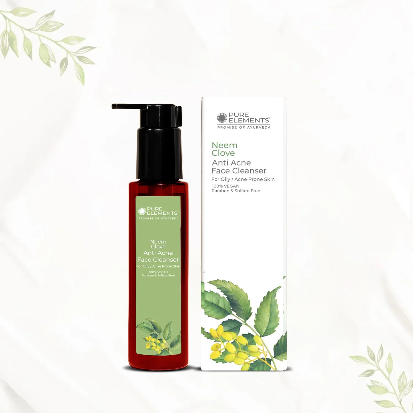 Pure elements Neem Clove Face Wash