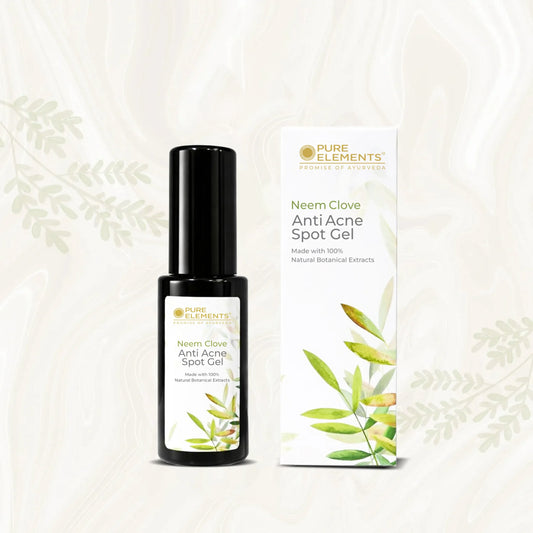 Pure Elements Neem Clove Anti Acne Spot Gel, targeted acne treatment by NIIRA