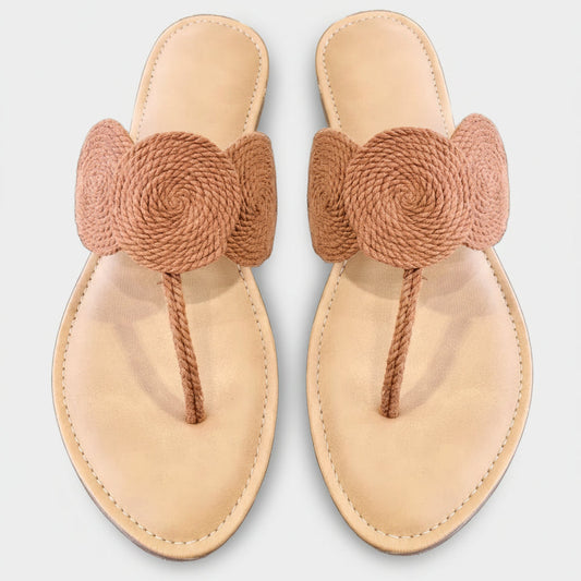 The Rose | Women | Leather Kolhapuri Chappal