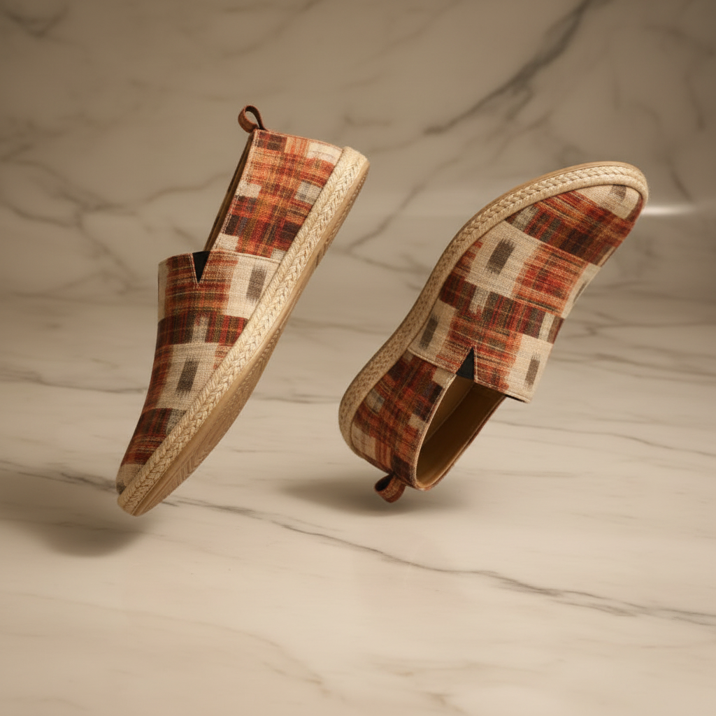 Nomads Ikat Classic Red by NIIRA