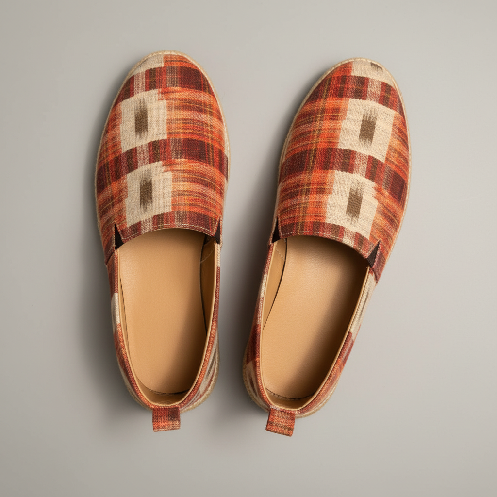 Nomads Ikat Classic Red by NIIRA