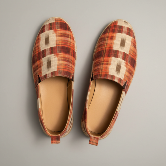 Nomads Ikat Classic Red by NIIRA