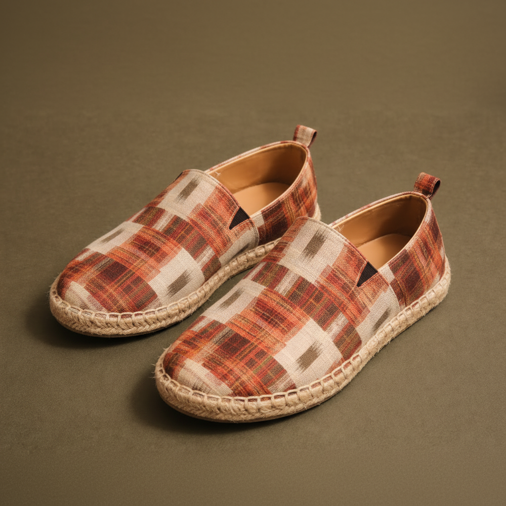 Nomads Ikat Classic Red by NIIRA