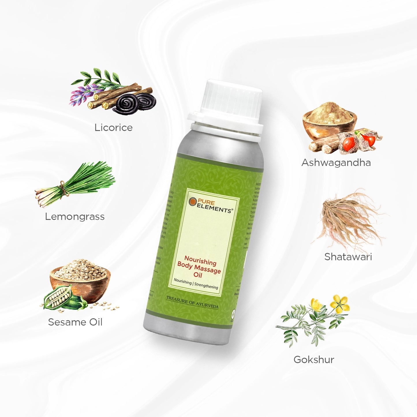 Nourshing Body Massage Oil 200 ML