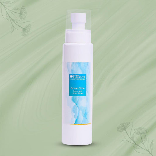 Ocean Vibe Room and Linen Spray 200ml by Pure Elements NIIRA, fresh home fragrance mist