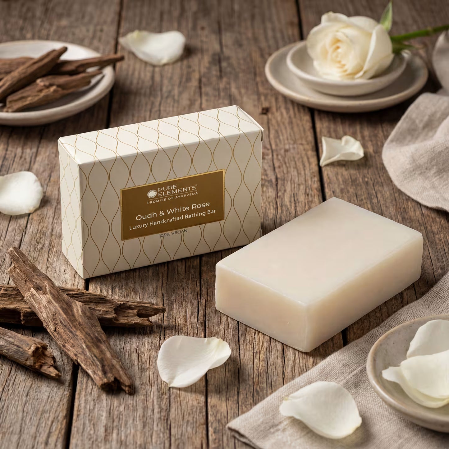 Oudh white rose soap 110 GM