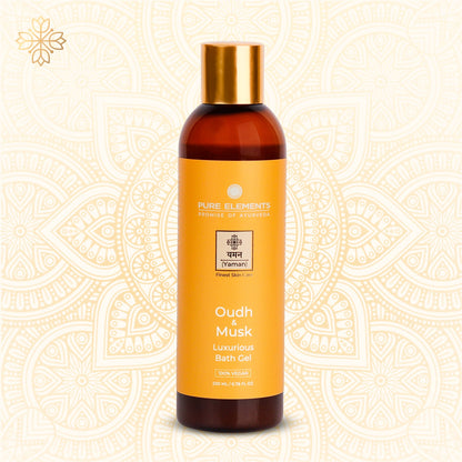 Oudh Musk Luxurious Bath Gel 200 ML