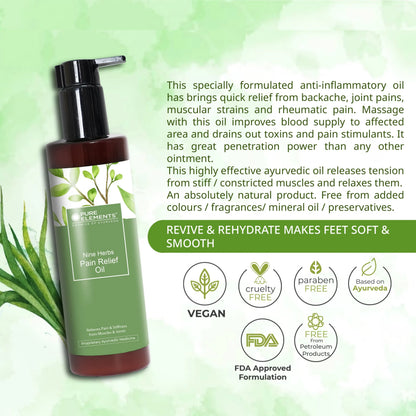 Nine Herbs Pain Relief Oil