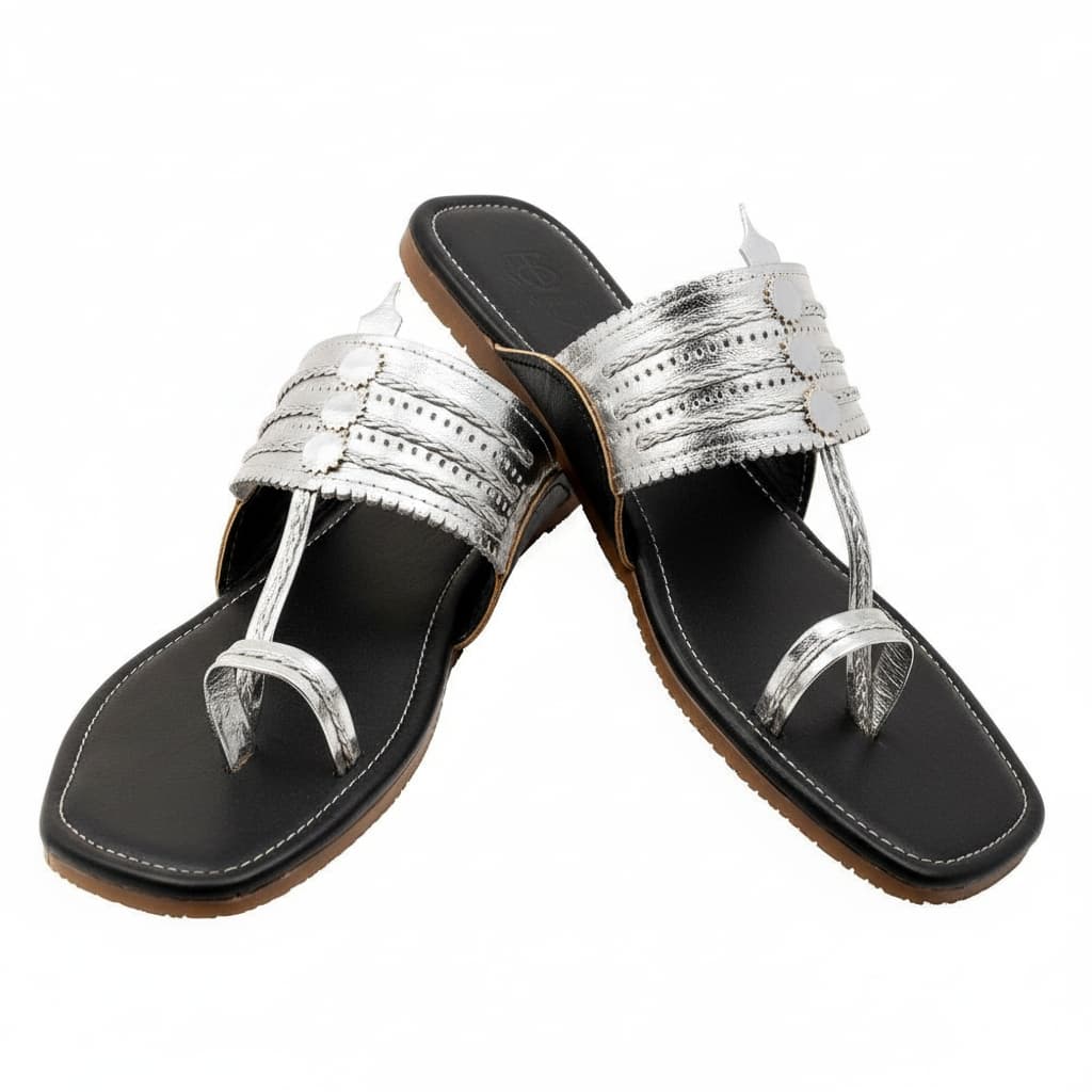 Korakari Silverfox | Women | Kolhapuri Chappal