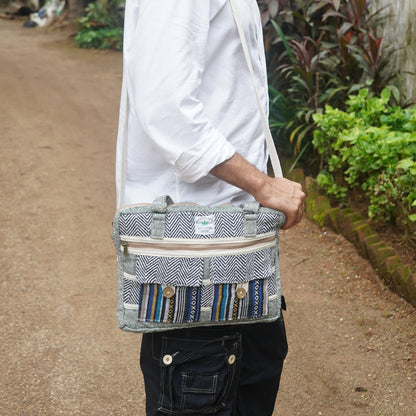 Hemp Laptop Bag – Eco-Friendly, Durable & Stylish Bag
