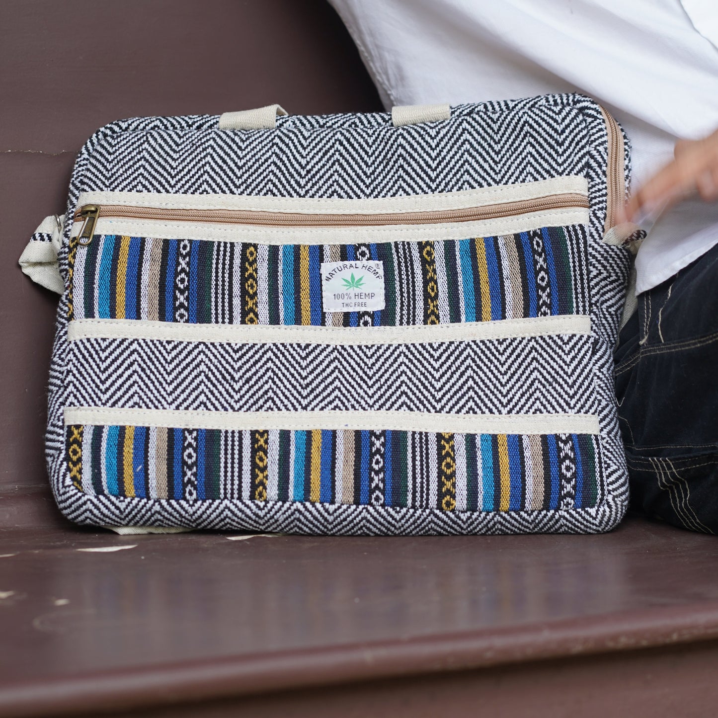 Hemp Laptop Bag – Eco-Friendly, Durable & Stylish Bag