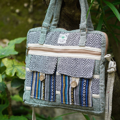 Hemp Laptop Bag – Eco-Friendly, Durable & Stylish Bag