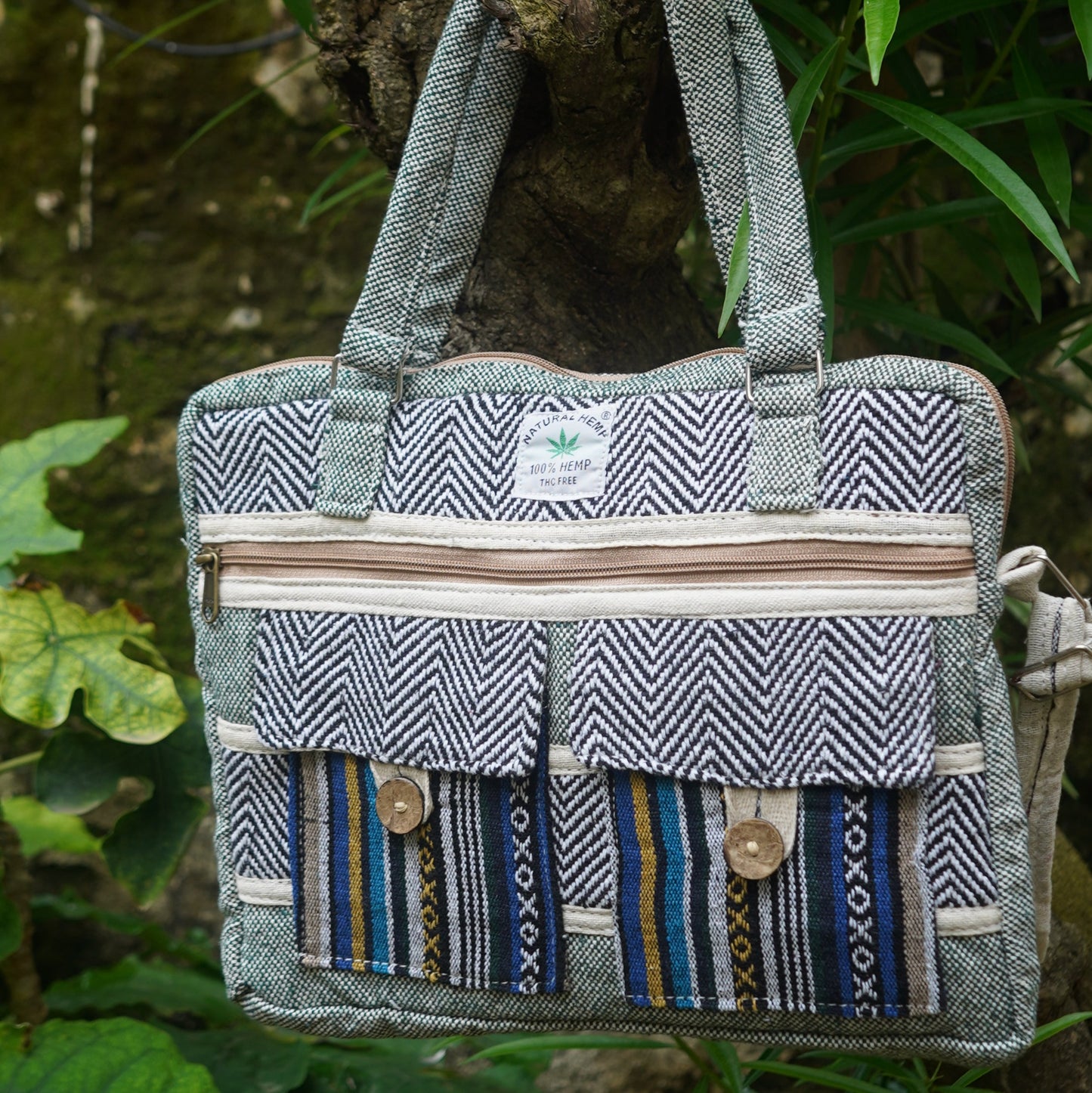 Hemp Laptop Bag – Eco-Friendly, Durable & Stylish Bag
