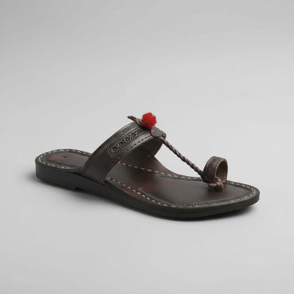 The Royal | Women | Leather Kolhapuri Chappal