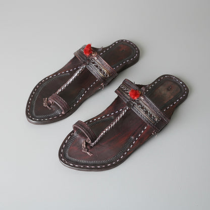 The Royal | Women | Leather Kolhapuri Chappal