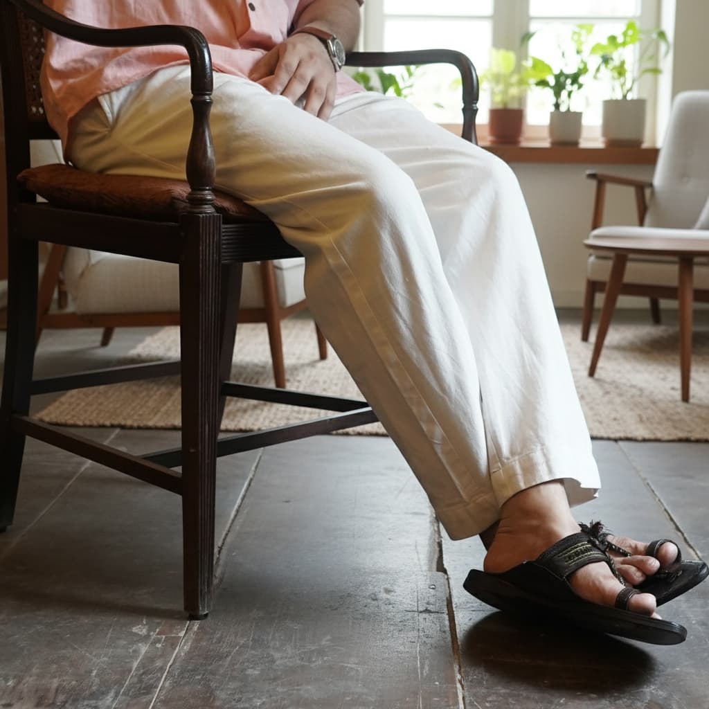 Khaadi Pants | Men | Fits Waist 28 to 36 Inches with Elasticated Waist