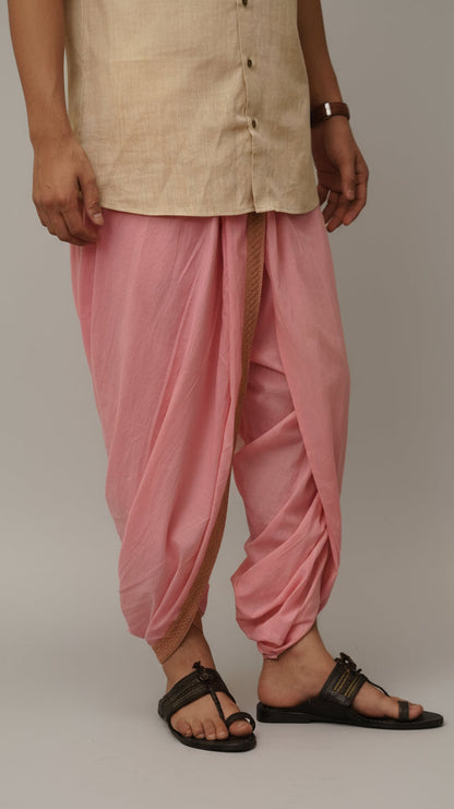 Dhoti Drapers with border for men