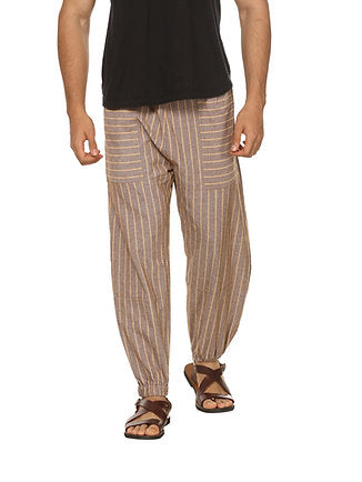 RAAGS pants - Stripes - Men | Fits Waist 28 to 36 Inches with Elasticated Waist