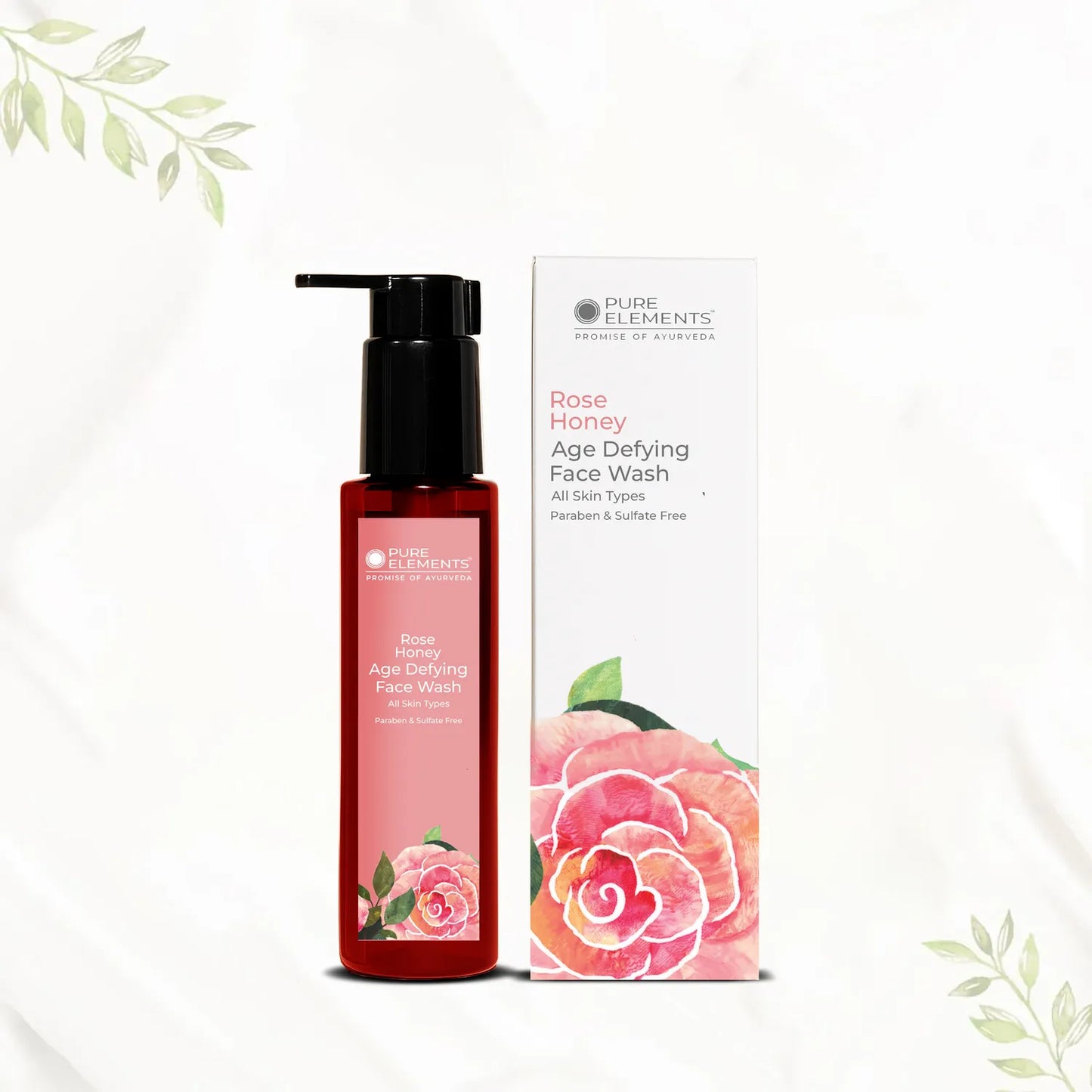 Pure Elements Rose Honey Face Wash