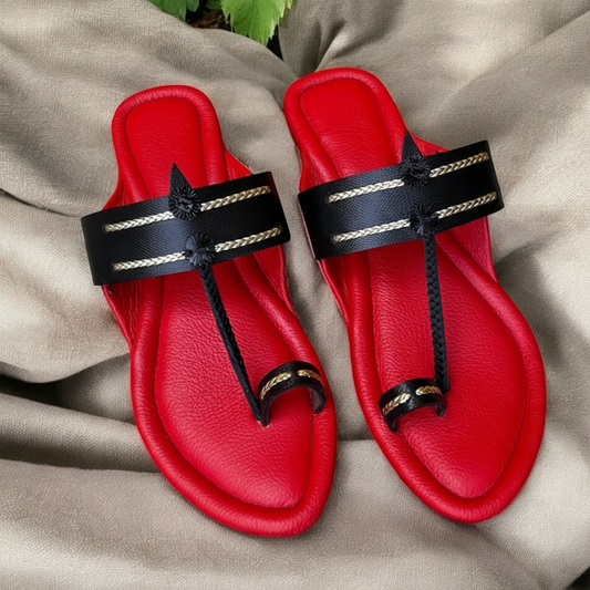 Craft by Karagiri | Soft Kolhapuri | Red