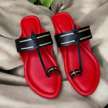 Craft by Karagiri | Soft Kolhapuri | Red