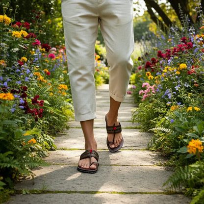Karagiri  Yuga | Men | Leather Kolhapuri Chappal