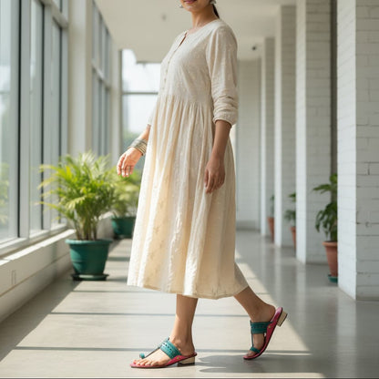 Karagiri  Veva | Women | Leather Kolhapuri Chappal