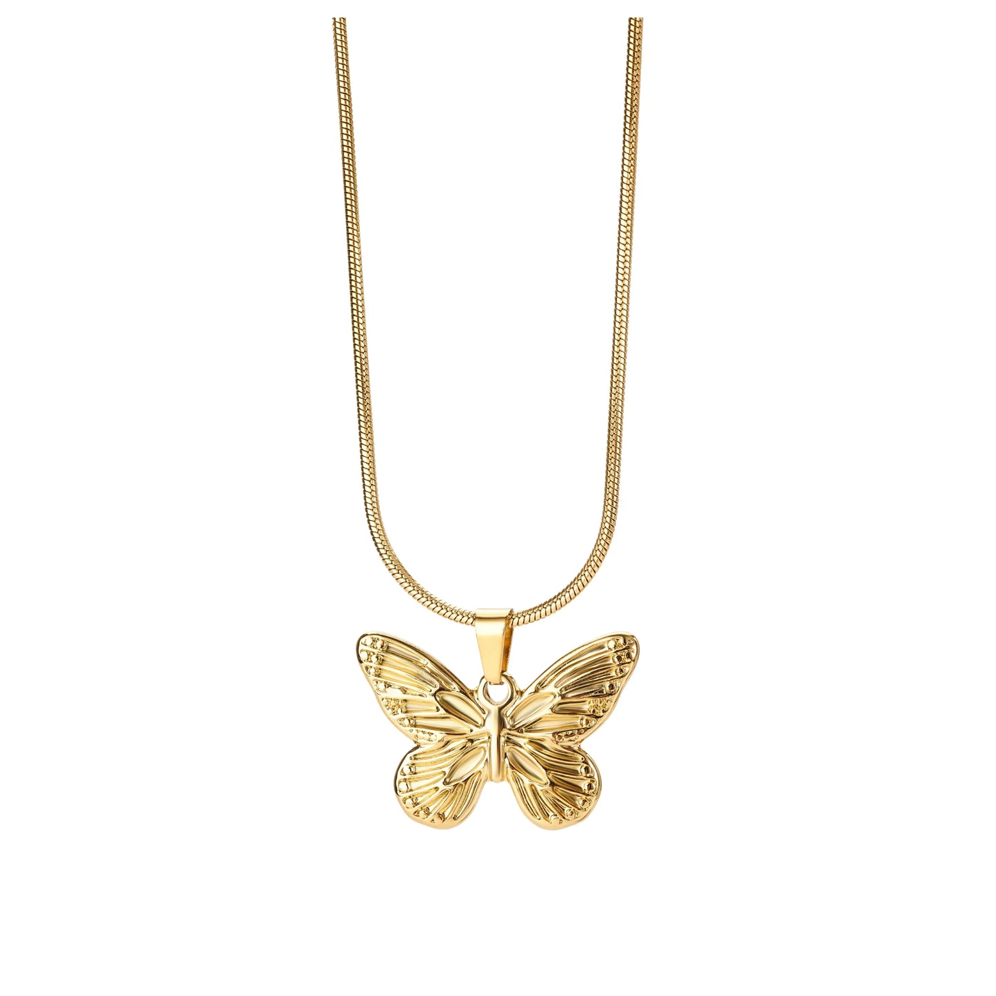 Baari - Butterfly Golden Stackable Necklace