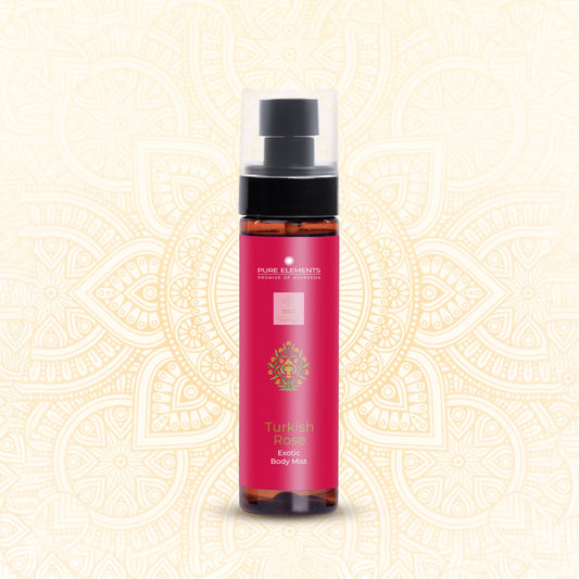 Turkish Rose Body Mist 100ml by Pure Elements NIIRA, rose-scented body mist
