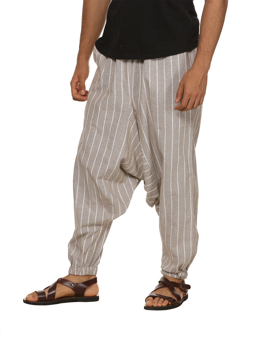 Gypsy Pants - Stripes - Men | Fits Waist 28 to 36 Inches with Elasticated Waist