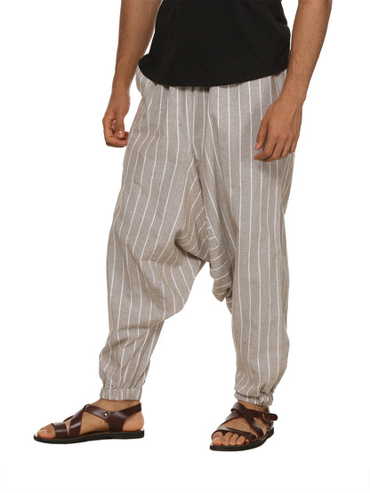 Gypsy Pants - Stripes - Men | Fits Waist 28 to 36 Inches with Elasticated Waist