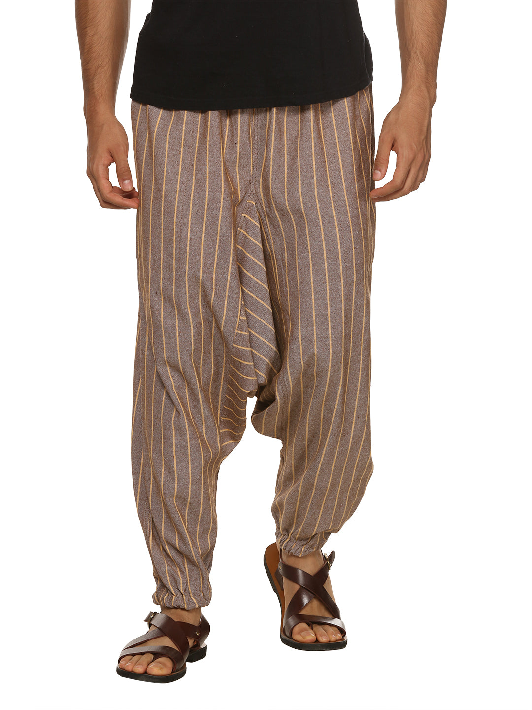 Gypsy Pants - Stripes - Men | Fits Waist 28 to 36 Inches with Elasticated Waist