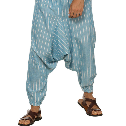 Gypsy Pants - Stripes - Men | Fits Waist 28 to 36 Inches with Elasticated Waist