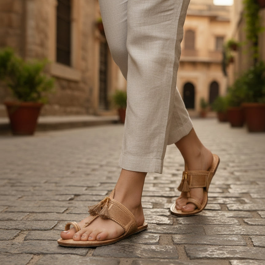 Korakari The Maharani Classic | Women | Kolhapuri Chappal