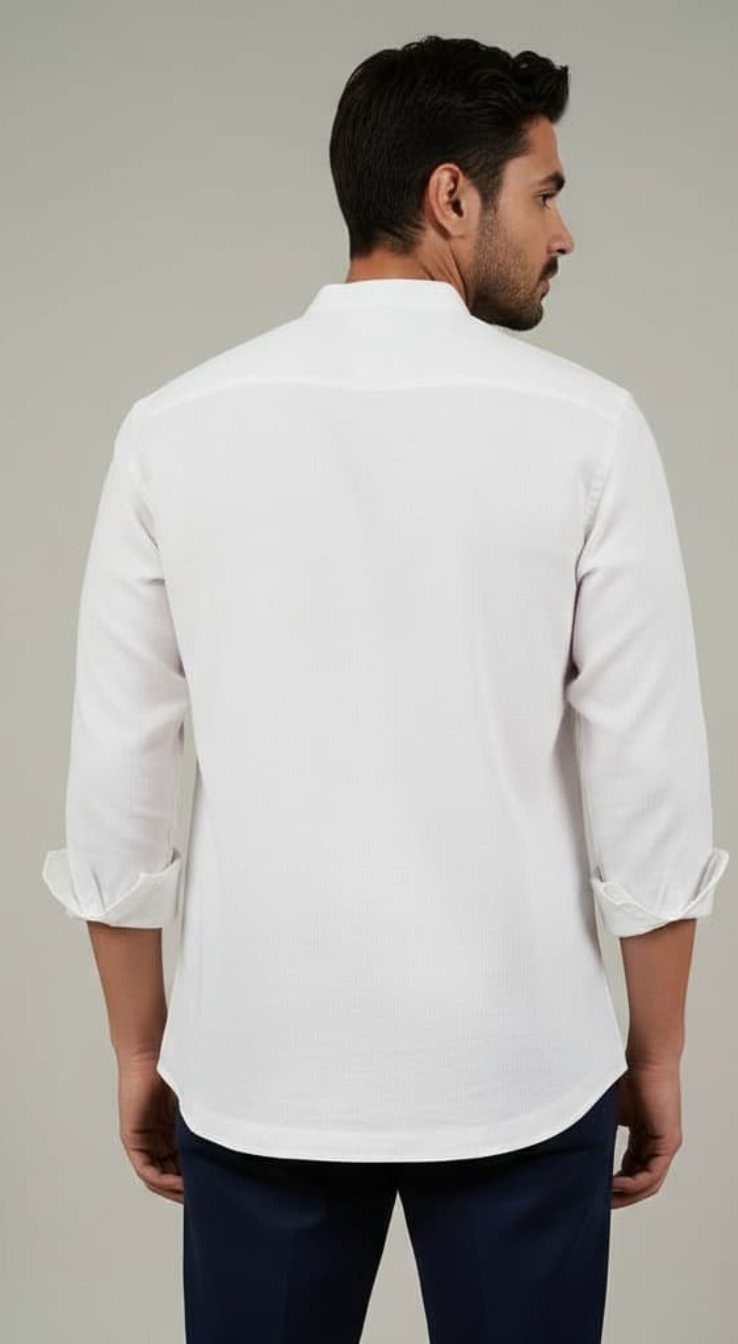Khaadi White Kurta | Men