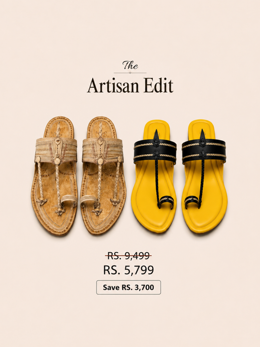 The Karigar Light + Craft by Karagiri Chappal Men