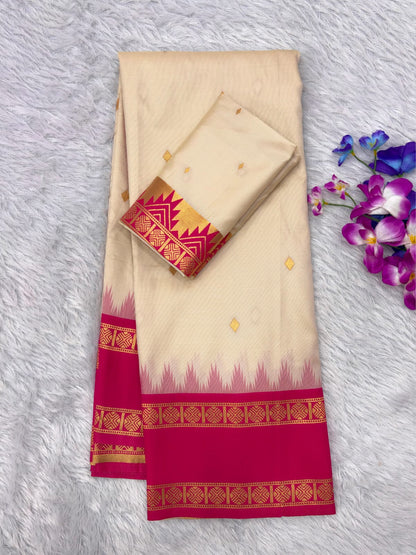 Ikkal Diamond Rudraksham Saree