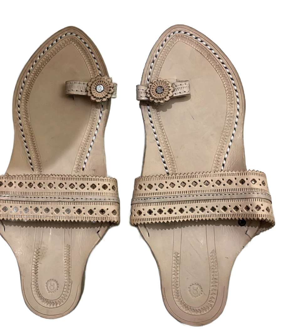 The Desi Toe - Women's Kolhapuris with Heel