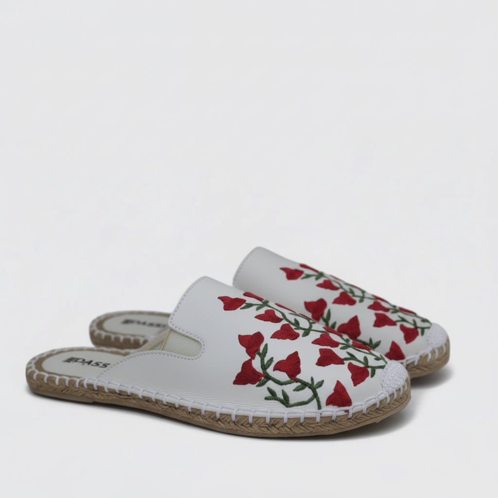 Overcast Bougainvillea Espadrille
