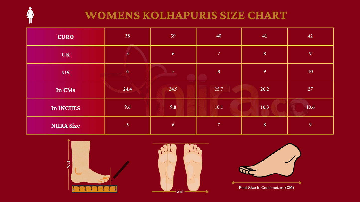 The Rose - Women's Kolhapuri