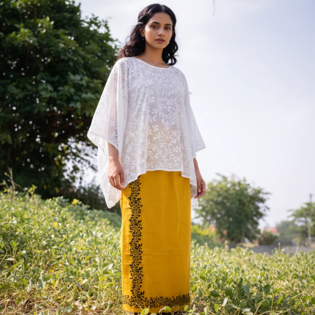 Kora Khaadi Dhoti Lungi Wraps Women and Men