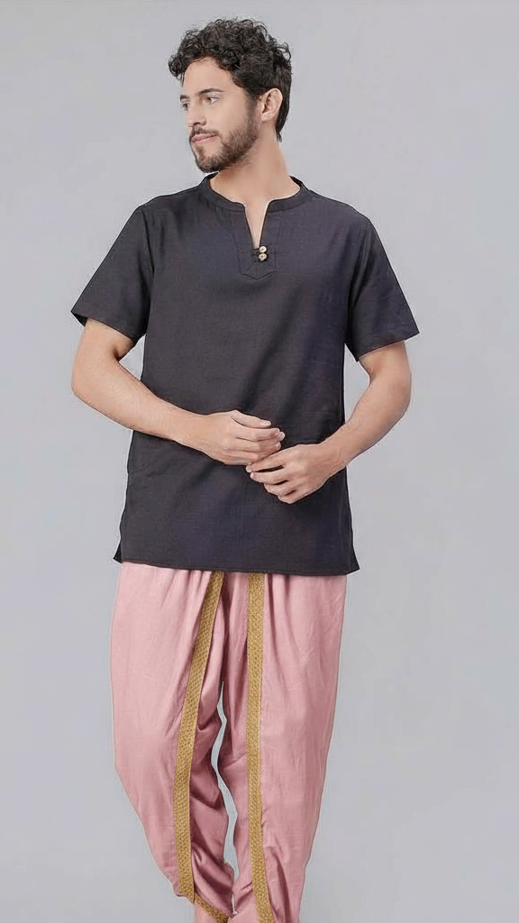 Dhoti Drapers with border for men