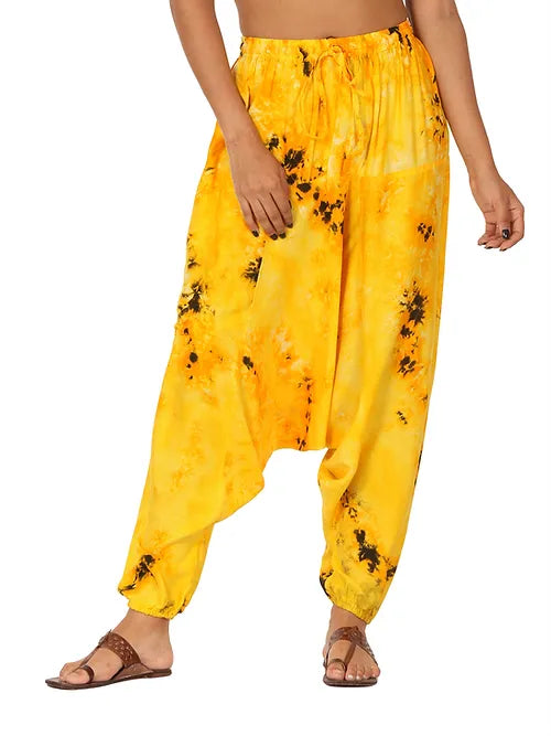 Boho Gypsy Pants - Women | Fits Waist 28 to 36 Inches with Elasticated Waist