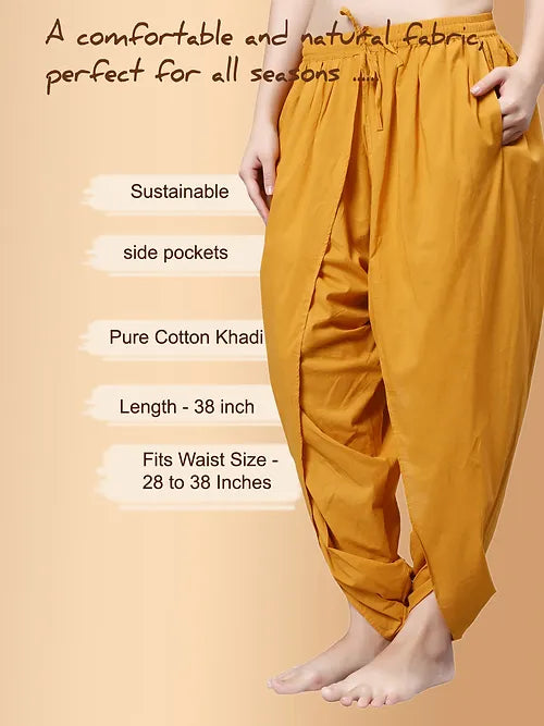 Ethno Fit for Women - Dhoti and Short Kurta Set