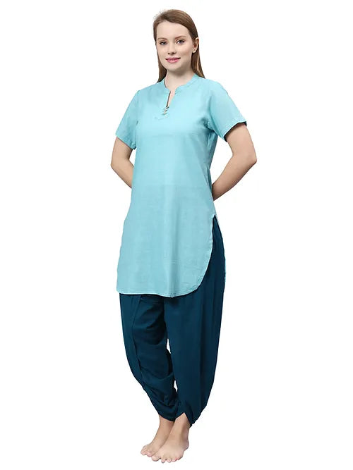 Ethno Fit for Women - Dhoti and Long Kurta Set